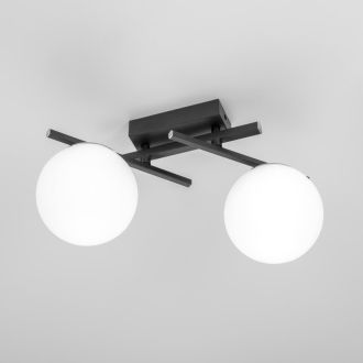 Накладная люстра Citilux Dorsy CL223122, LED 24 Вт, черный/белый