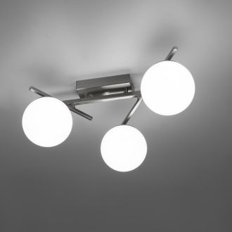 Накладная люстра Citilux Dorsy CL223131, LED 36 Вт, хром матовый/белый