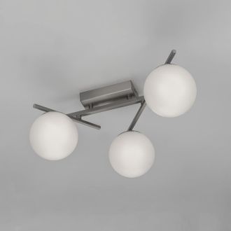 Накладная люстра Citilux Dorsy CL223131, LED 36 Вт, хром матовый/белый