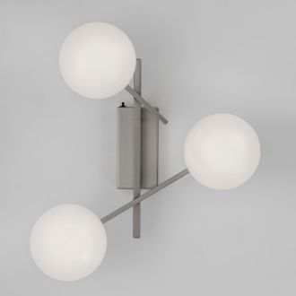 Накладная люстра Citilux Dorsy CL223131, LED 36 Вт, хром матовый/белый