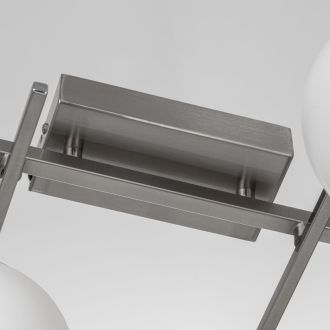 Накладная люстра Citilux Dorsy CL223131, LED 36 Вт, хром матовый/белый