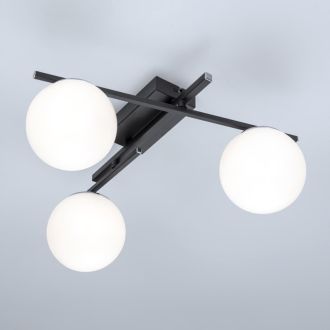 Накладная люстра Citilux Dorsy CL223132, LED 36 Вт, черный/белый
