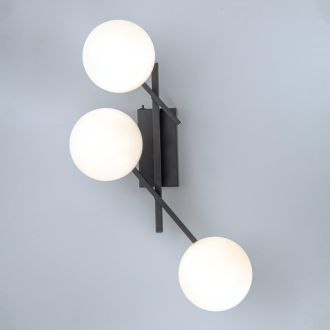 Накладная люстра Citilux Dorsy CL223132, LED 36 Вт, черный/белый