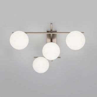 Накладная люстра Citilux Dorsy CL223141, LED 48 Вт, хром матовый/белый