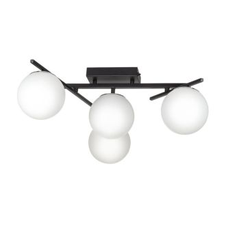 Накладная люстра Citilux Dorsy CL223142, LED 48 Вт, черный/белый