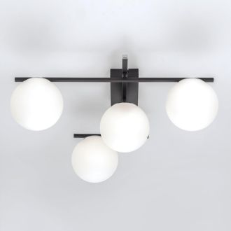 Накладная люстра Citilux Dorsy CL223142, LED 48 Вт, черный/белый