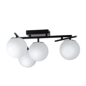 Накладная люстра Citilux Dorsy CL223142, LED 48 Вт, черный/белый