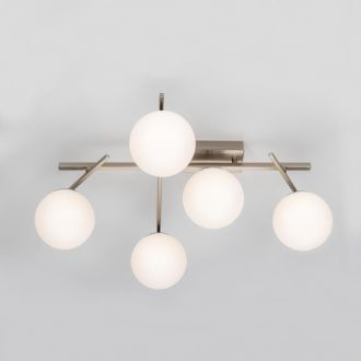 Накладная люстра Citilux Dorsy CL223151, LED 60 Вт, хром матовый/белый