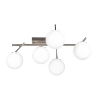 Накладная люстра Citilux Dorsy CL223151, LED 60 Вт, хром матовый/белый