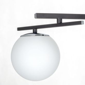 Накладная люстра Citilux Dorsy CL223152, LED 60 Вт, черный/белый