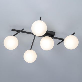 Накладная люстра Citilux Dorsy CL223152, LED 60 Вт, черный/белый