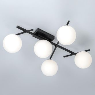 Накладная люстра Citilux Dorsy CL223152, LED 60 Вт, черный/белый