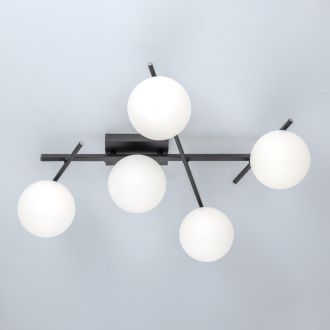 Накладная люстра Citilux Dorsy CL223152, LED 60 Вт, черный/белый