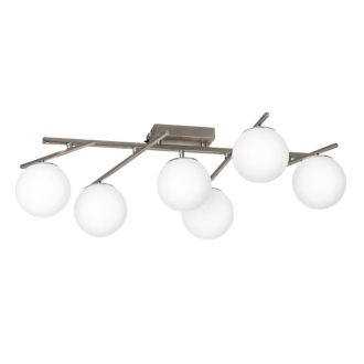 Накладная люстра Citilux Dorsy CL223161, LED 72 Вт, хром матовый/белый