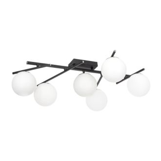 Накладная люстра Citilux Dorsy CL223162, LED 72 Вт, черный/белый