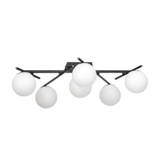 Накладная люстра Citilux Dorsy CL223162, LED 72 Вт, черный/белый