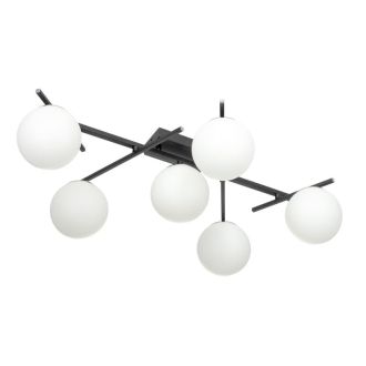 Накладная люстра Citilux Dorsy CL223162, LED 72 Вт, черный/белый