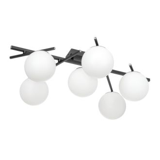 Накладная люстра Citilux Dorsy CL223162, LED 72 Вт, черный/белый