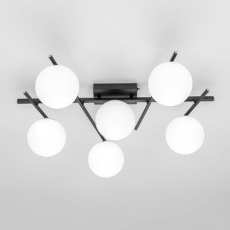 Накладная люстра Citilux Dorsy CL223162, LED 72 Вт, черный/белый