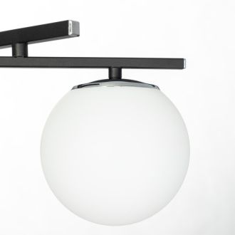 Накладная люстра Citilux Dorsy CL223162, LED 72 Вт, черный/белый