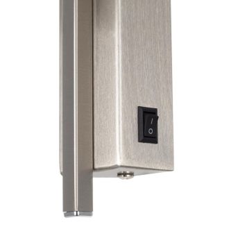 Бра Citilux Dorsy CL223311, LED 12 Вт, хром матовый/белый, модерн стиль