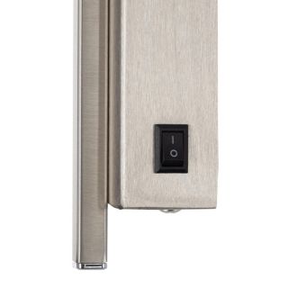 Бра Citilux Dorsy CL223311, LED 12 Вт, хром матовый/белый, модерн стиль