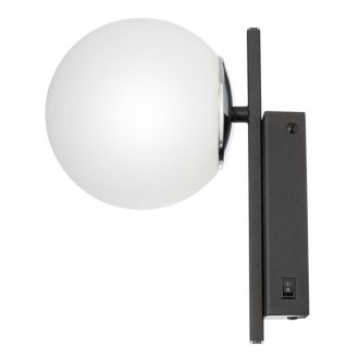 Бра Citilux Dorsy CL223312, LED 12 Вт, черный/белый, современный стиль