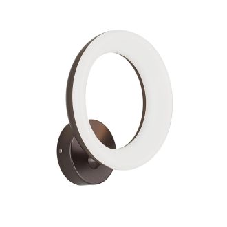 Бра Citilux Паркер CL225B315, LED 12 Вт, коричневый/белый, современный стиль
