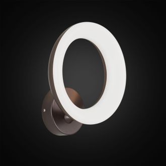 Бра Citilux Паркер CL225B315, LED 12 Вт, коричневый/белый, современный стиль