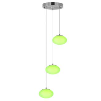 Каскадная люстра Citilux Atman smart CL226A031, LED 36 Вт, хром матовый/белый