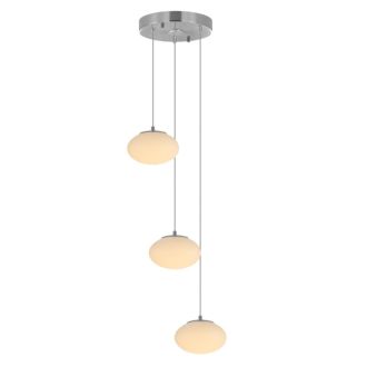 Каскадная люстра Citilux Atman smart CL226A031, LED 36 Вт, хром матовый/белый