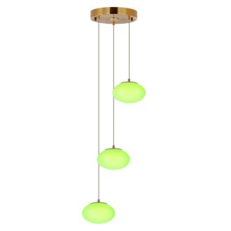 Каскадная люстра Citilux Atman smart CL226A033, LED 36 Вт, бронзовый/белый