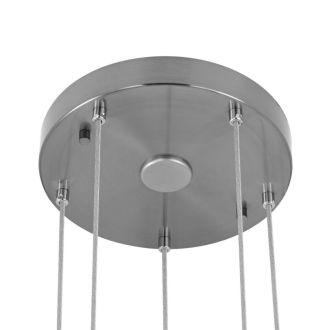Каскадная люстра Citilux Atman smart CL226A051, LED 60 Вт, хром матовый/белый