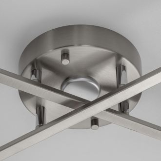 Накладная люстра Citilux Atman smart CL226A141, LED 48 Вт, хром матовый/белый