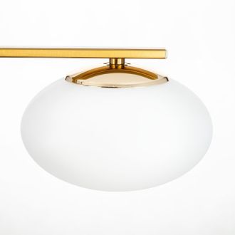 Накладная люстра Citilux Atman smart CL226A143, LED 48 Вт, бронзовый/белый