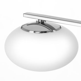 Накладная люстра Citilux Atman smart CL226A161, LED 72 Вт, хром матовый/белый