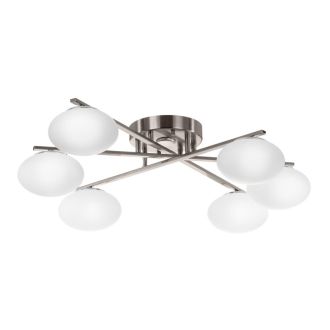 Накладная люстра Citilux Atman smart CL226A161, LED 72 Вт, хром матовый/белый