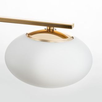 Накладная люстра Citilux Atman smart CL226A163, LED 72 Вт, бронзовый/белый