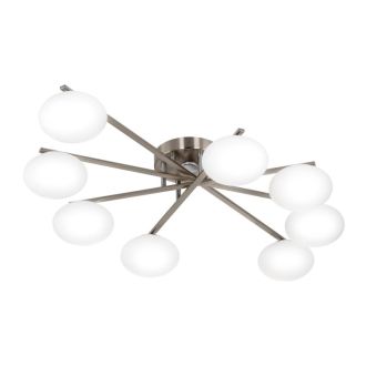 Накладная люстра Citilux Atman smart CL226A181, LED 96 Вт, хром матовый/белый