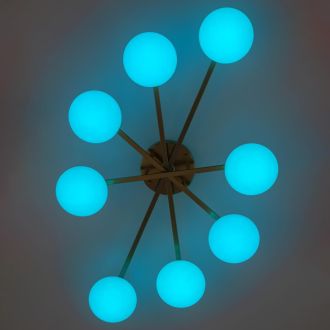 Накладная люстра Citilux Atman smart CL226A183, LED 96 Вт, бронзовый/белый