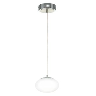 Подвесной светильник Citilux Atman smart CL226B011, LED 12 Вт, хром матовый/белый