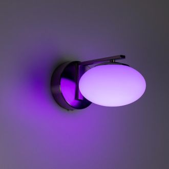 Бра Citilux Atman smart CL226B311, LED 12 Вт, хром матовый/белый