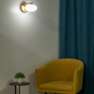 Бра Citilux Atman smart CL226B313, LED 12 Вт, бронзовый/белый