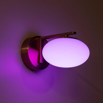 Бра Citilux Atman smart CL226B313, LED 12 Вт, бронзовый/белый