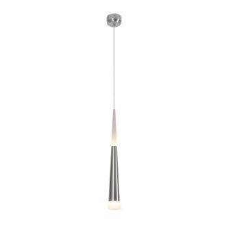 Подвесной светильник Citilux Вегас CL227010, LED 7 Вт, хром матовый/белый