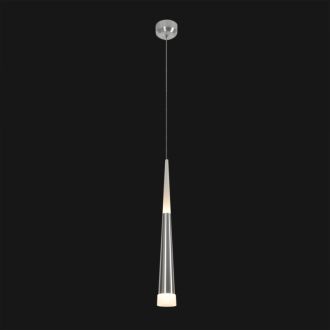 Подвесной светильник Citilux Вегас CL227010, LED 7 Вт, хром матовый/белый