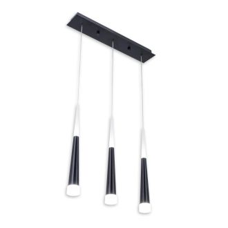 Подвесной светильник Citilux Вегас CL227031, LED 21 Вт, черный/белый