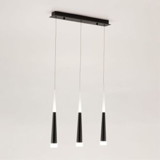 Подвесной светильник Citilux Вегас CL227031, LED 21 Вт, черный/белый