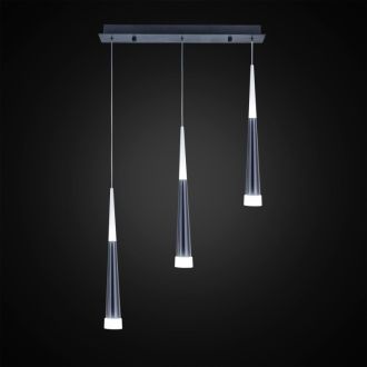 Подвесной светильник Citilux Вегас CL227031, LED 21 Вт, черный/белый