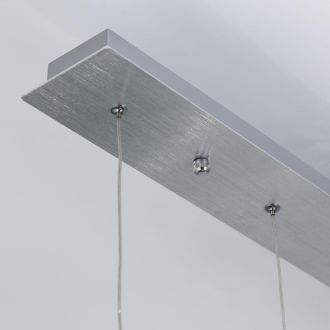 Подвесной светильник Citilux Вегас CL227050, LED 35 Вт, хром матовый/белый